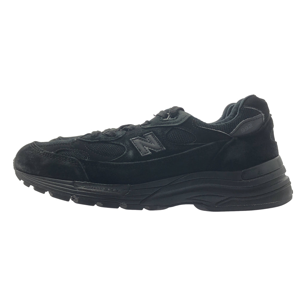 New Balance / ニューバランス | 992 TRIPLE BLACK ローカット スニーカー | 26.5 | ブラック | メンズ