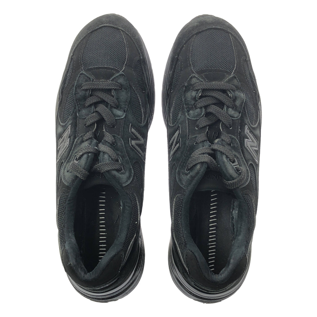New Balance / ニューバランス | 992 TRIPLE BLACK ローカット スニーカー | 26.5 | ブラック | メンズ