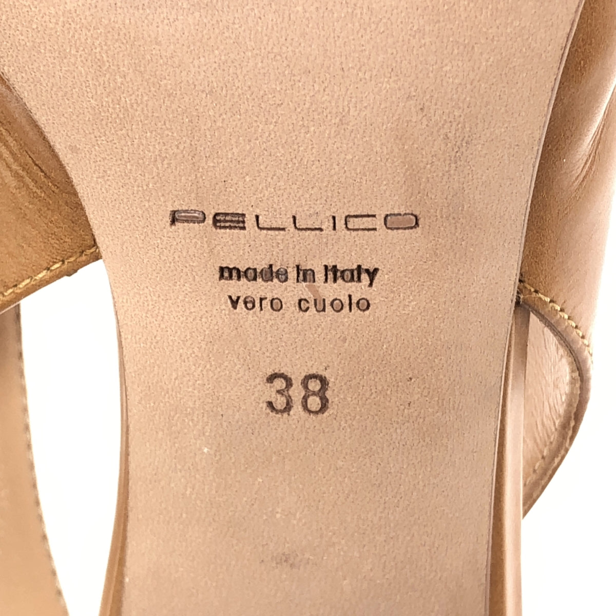 PELLICO | SAMI 80 Leather Backstrap Heeled Sandals | 38 | Camel | Women's