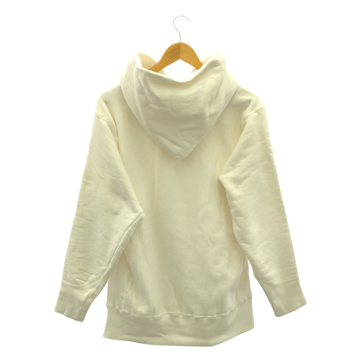 ATON / エイトン | 2020SS | GARMENT DYE URAKE HOODIE ガーメントダイ 裏毛 スウェットパーカー | 4 | ホワイト | メンズ