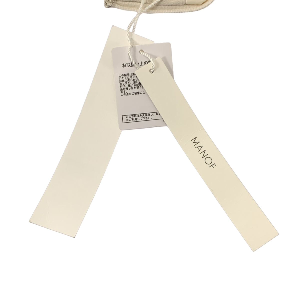 【新品】  MANOF / マノフ | ボリュームスリーブ 切替 ワンピース | M | アイボリー | レディース