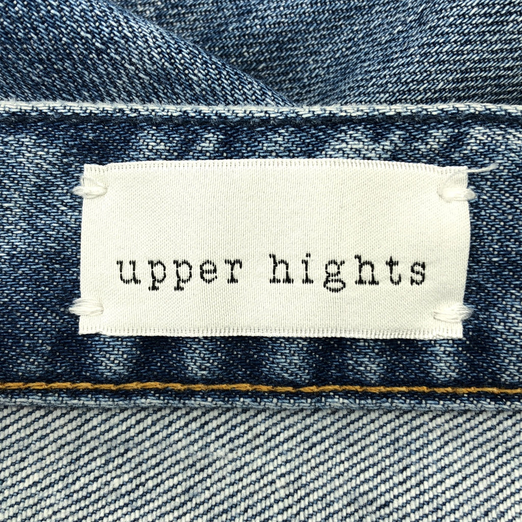 upper hights / アッパーハイツ | ロゴボタン カットオフ デニムパンツ | 26 | レディース