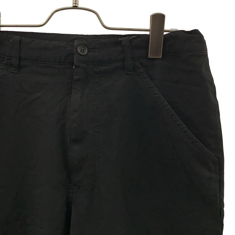 BLACK COMME des GARCONS / ブラックコムデギャルソン | 2013AW | ポリエステル縮絨 クロップドパンツ | XS | レディース