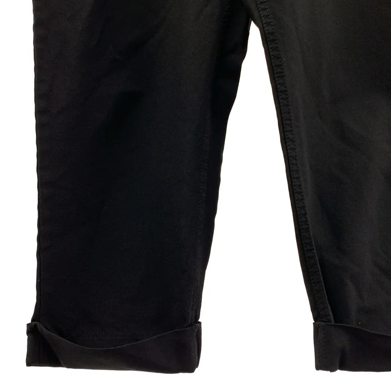 BLACK COMME des GARCONS / ブラックコムデギャルソン | 2013AW | ポリエステル縮絨 クロップドパンツ | XS | レディース