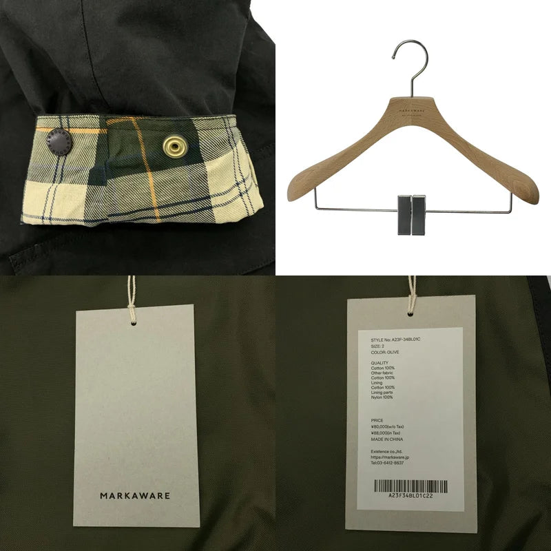 Barbour / 바버 | 2023AW | × MARKAWARE / 마카웨어 BEDALE / 트랜스포트 비데일 재킷 | 2 | 남성