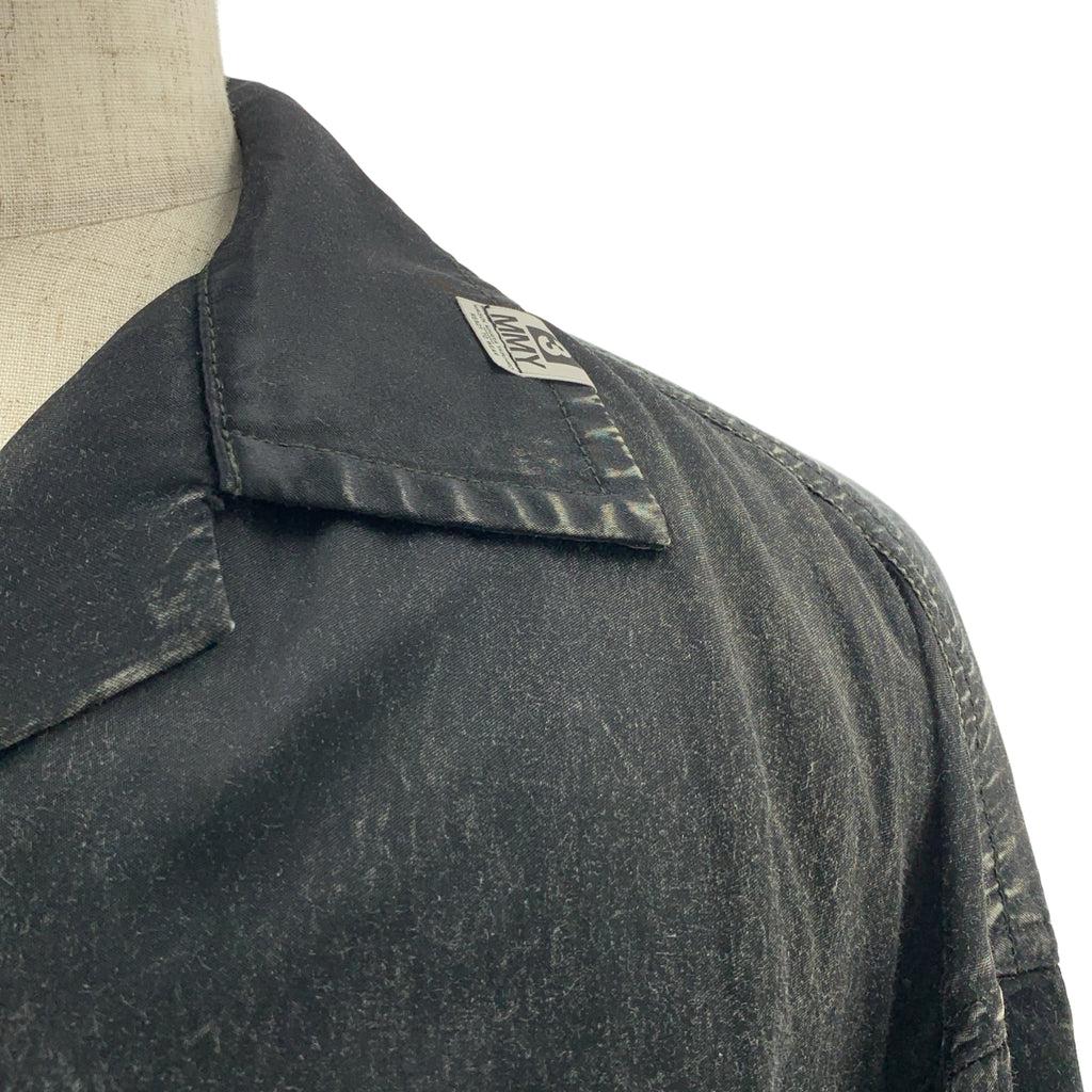 Maison MIHARA YASUHIRO / メゾンミハラヤスヒロ | 2025SS | AGED JUMPSUIT レーヨン コットン ジャンプスーツ | 46 | メンズ