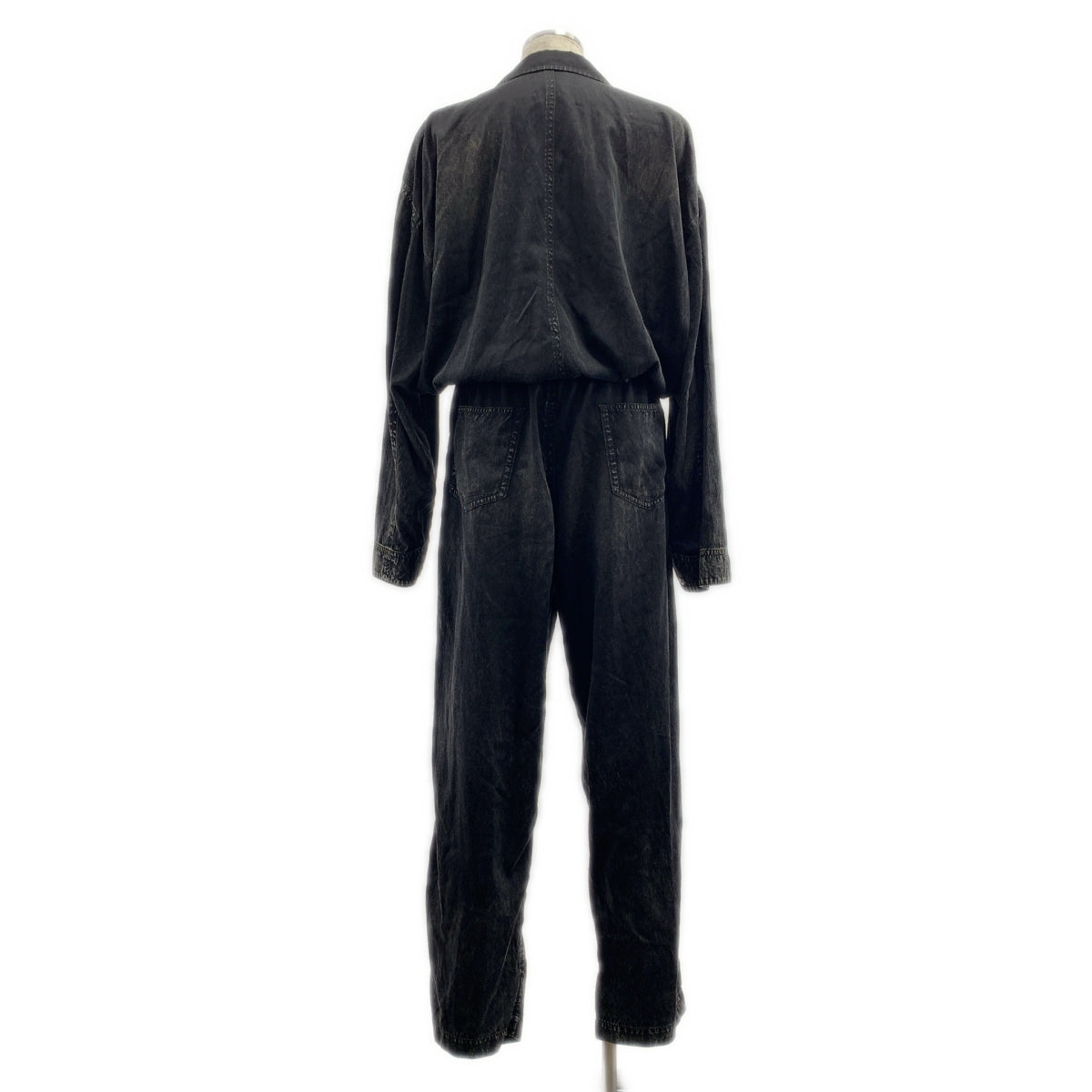 Maison MIHARA YASUHIRO / メゾンミハラヤスヒロ | 2025SS | AGED JUMPSUIT レーヨン コットン ジャンプスーツ | 46 | メンズ