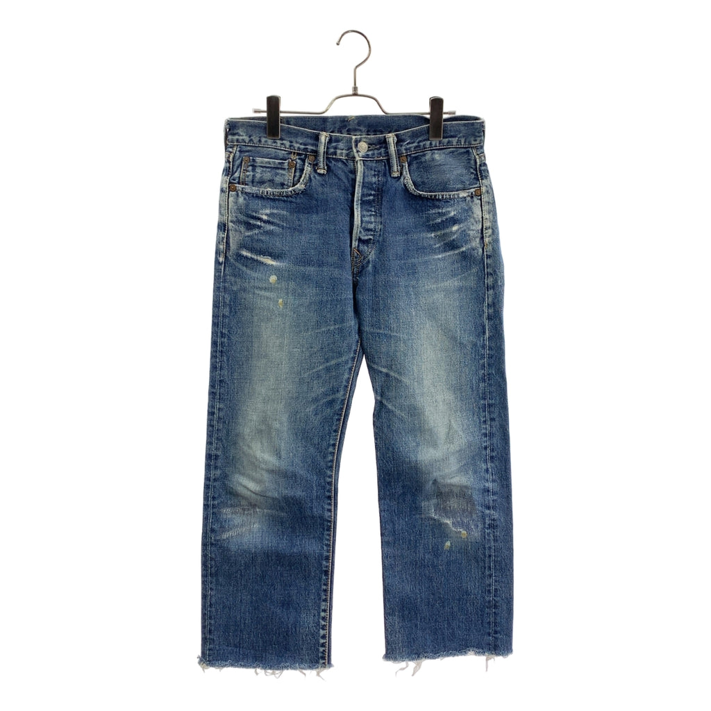 45r / フォーティファイブアール | カットオフ ダメージ加工 デニム パンツ | 3 | レディース