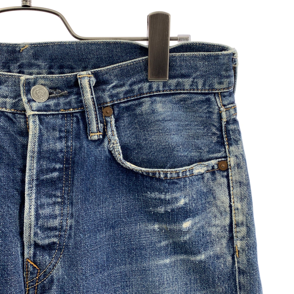 45r / フォーティファイブアール | カットオフ ダメージ加工 デニム パンツ | 3 | レディース