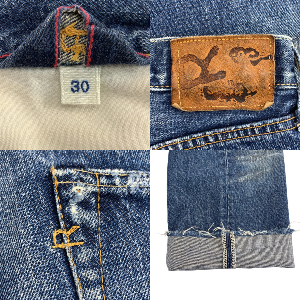 45r / フォーティファイブアール | カットオフ ダメージ加工 デニム パンツ | 3 | レディース