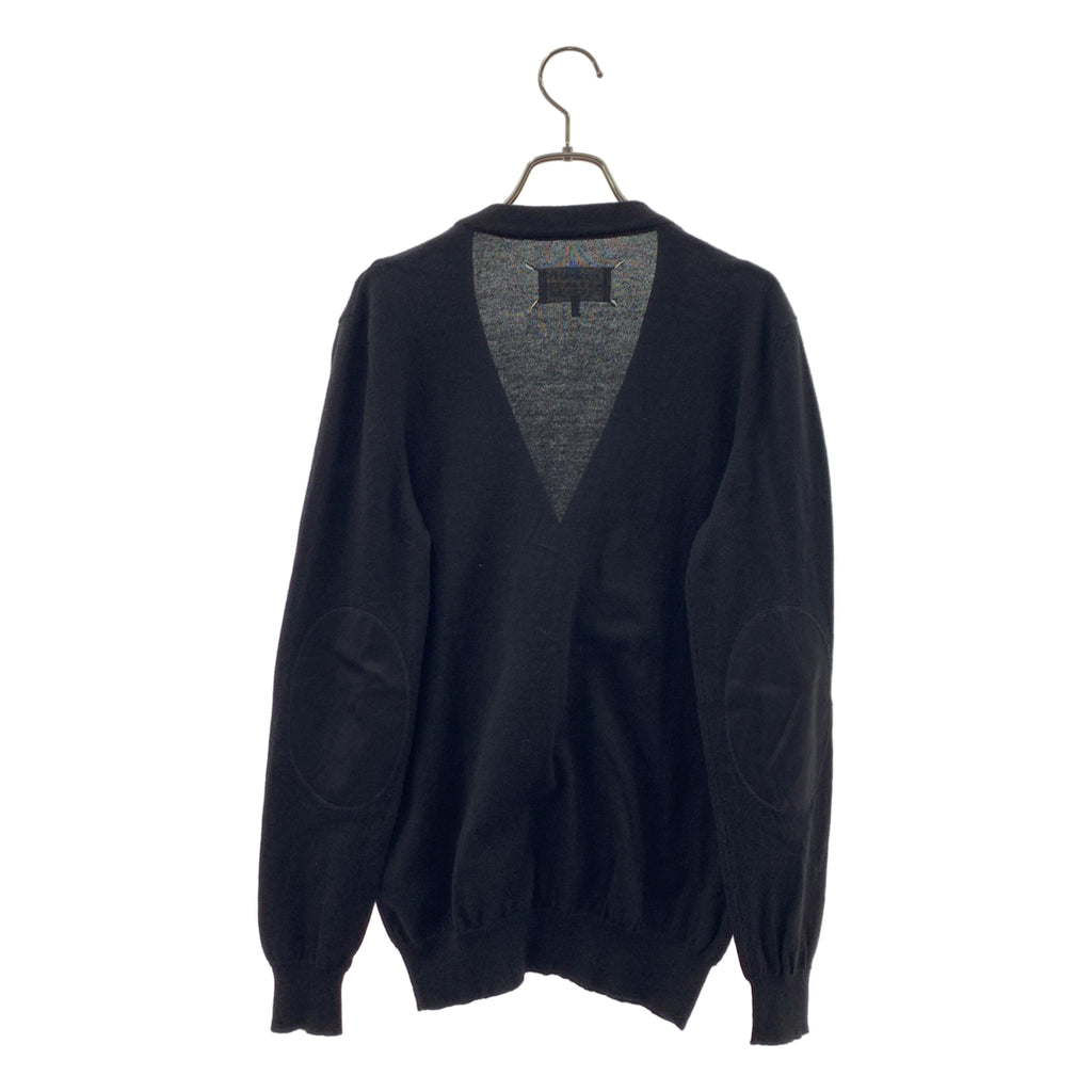 Maison Martin Margiela | 2014 秋冬系列 | 羊毛手肘拼接 V 領開襟衫 | M 碼 | 女款