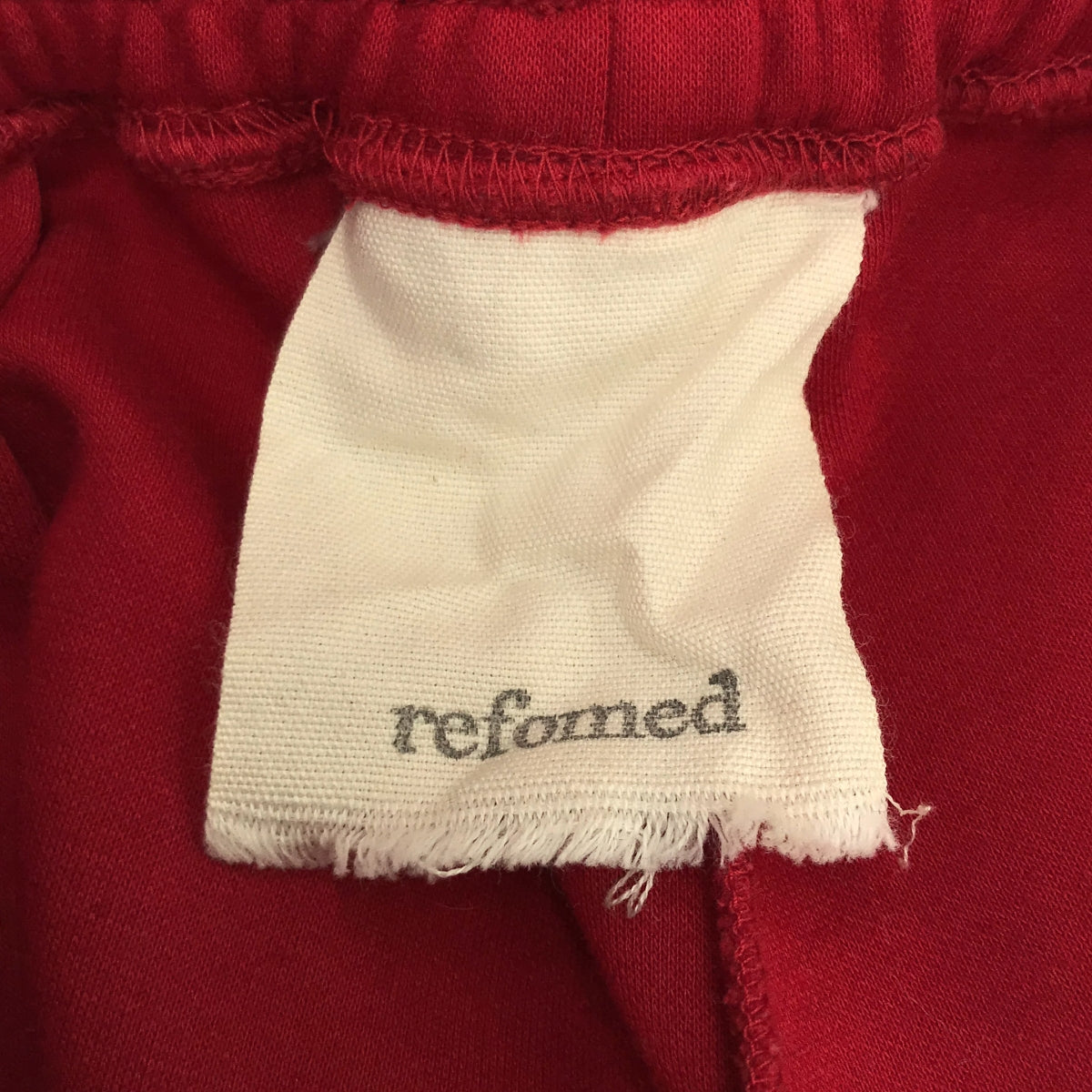 refomed / 리포메드 | 2023SS | OLDMAN TRACK PANTS 스웨트 올드맨 트랙 팬츠 | 3 | 레드 | 남성