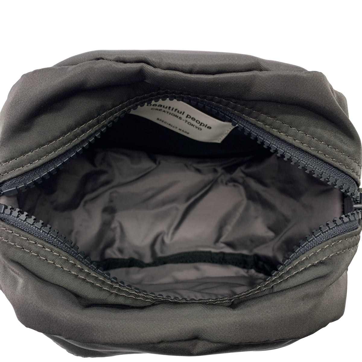 beautiful people / 뷰티풀 피플 | 2024SS | × PORTER 포터 콜라보 shoulder bag in nylon twill 나일론 트윌 서클