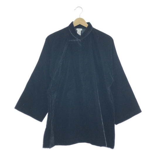 COMME des GARCONS COMME des GARCONS / Comme des | 2019秋冬 |聚酯天鵝絨開衩外套 |中號 |女性的