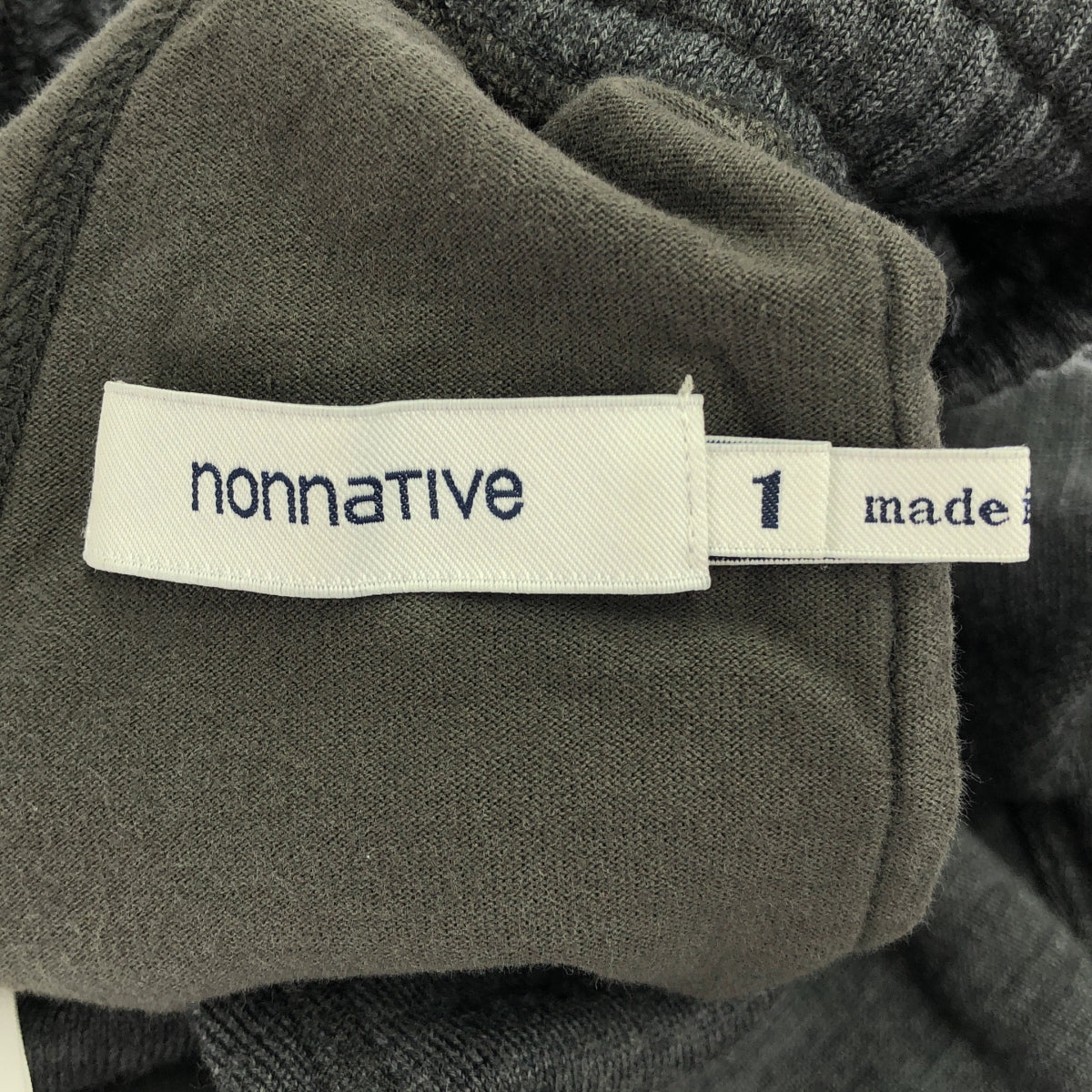 nonnative / ノンネイティブ | DWL EASY RIB PANTS WOOL H/W JERSEY Mt.Breath WOOL ウール イージー リブ パンツ | 1 | メンズ