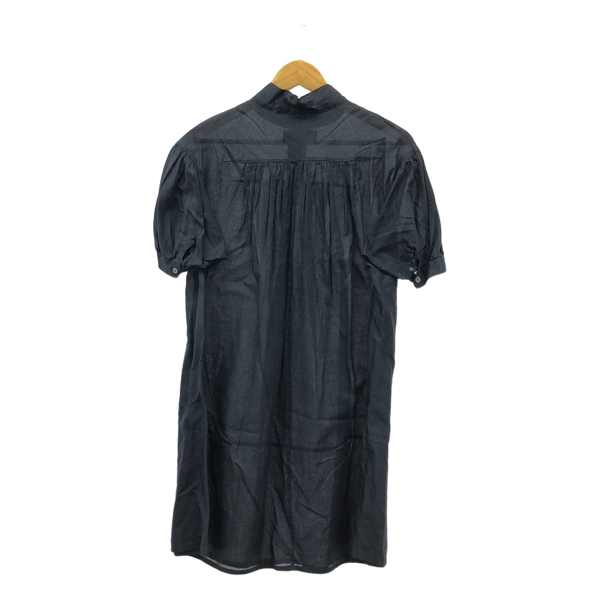tricot COMME des GARCONS | 2009SS | 棉質褶皺襯衫裙 | S | 海軍藍 | 女款