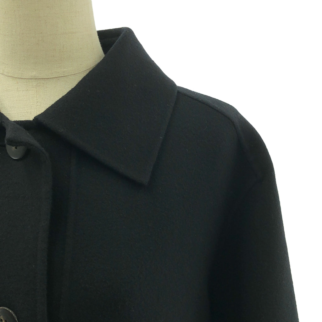 【美品】  ISSEY MIYAKE PERMANENTE / イッセイミヤケペルマネンテ | 1997AW | ウール オーバーシルエット シングル コート / 裏地付き | 2 | ブラック | レディース