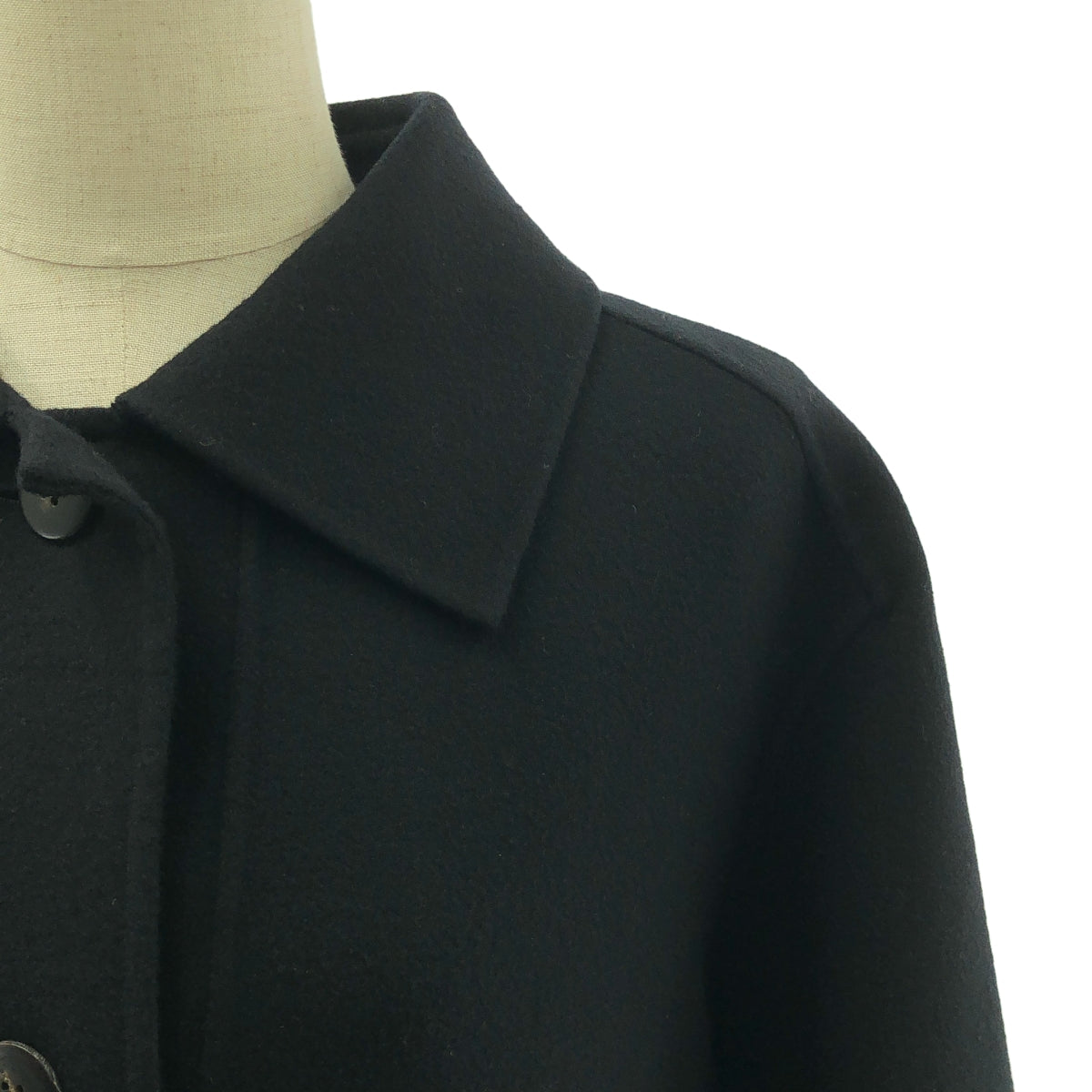 【美品】  ISSEY MIYAKE PERMANENTE / イッセイミヤケペルマネンテ | 1997AW | ウール オーバーシルエット シングル コート / 裏地付き | 2 | ブラック | レディース