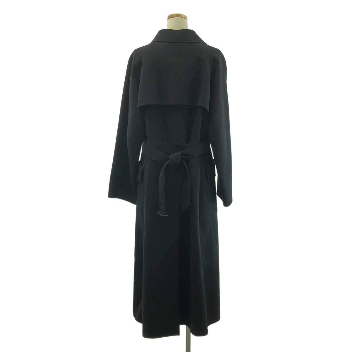 【美品】  ISSEY MIYAKE PERMANENTE / イッセイミヤケペルマネンテ | 1997AW | ウール オーバーシルエット シングル コート / 裏地付き | 2 | ブラック | レディース