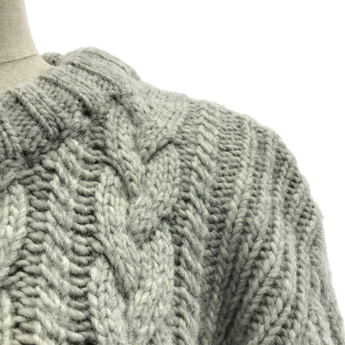 Cecilie Bahnsen / セシリーバンセン | バックオープン ケーブル ニット | M/L | レディース