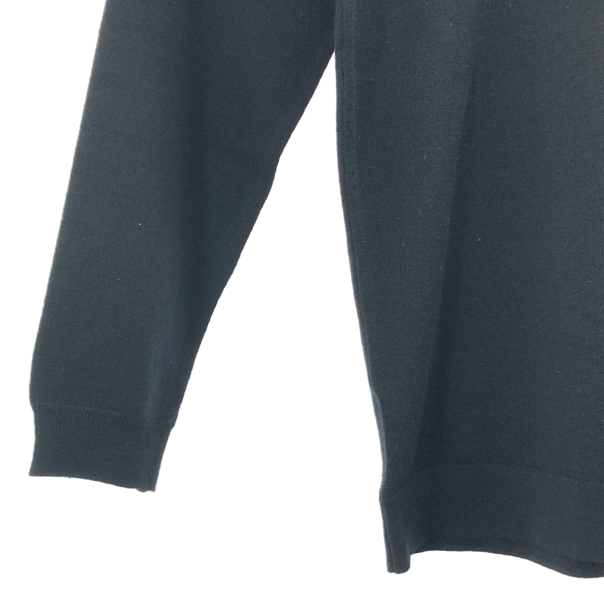 JOHN SMEDLEY / ジョンスメドレー | ハイネック ウール ニット | XXS | ブラック | レディース