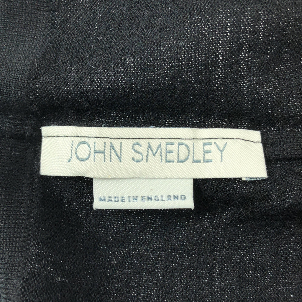 JOHN SMEDLEY | 高領羊毛毛衣 | XXS | 黑色 | 女款
