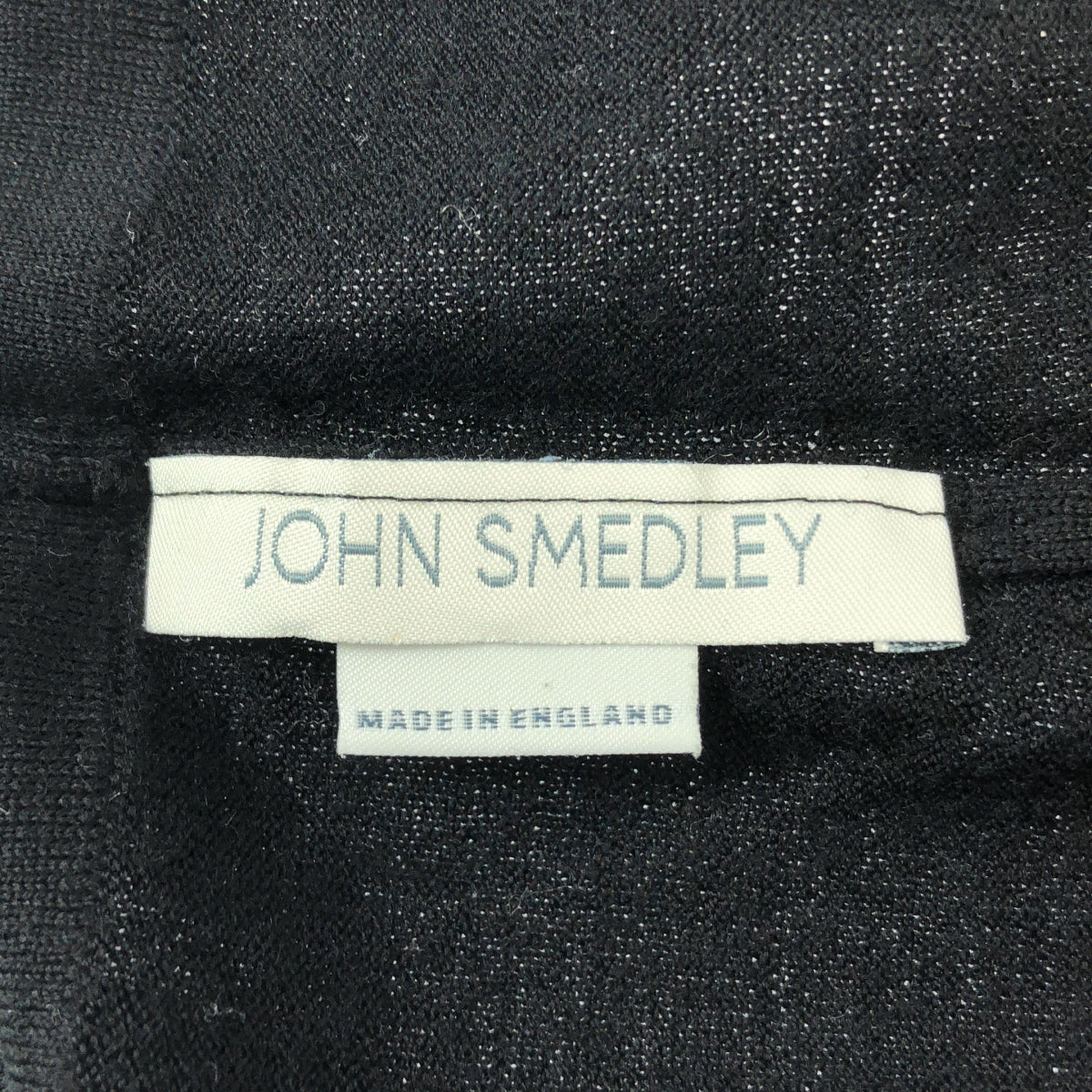 JOHN SMEDLEY / ジョンスメドレー | ハイネック ウール ニット | XXS | ブラック | レディース
