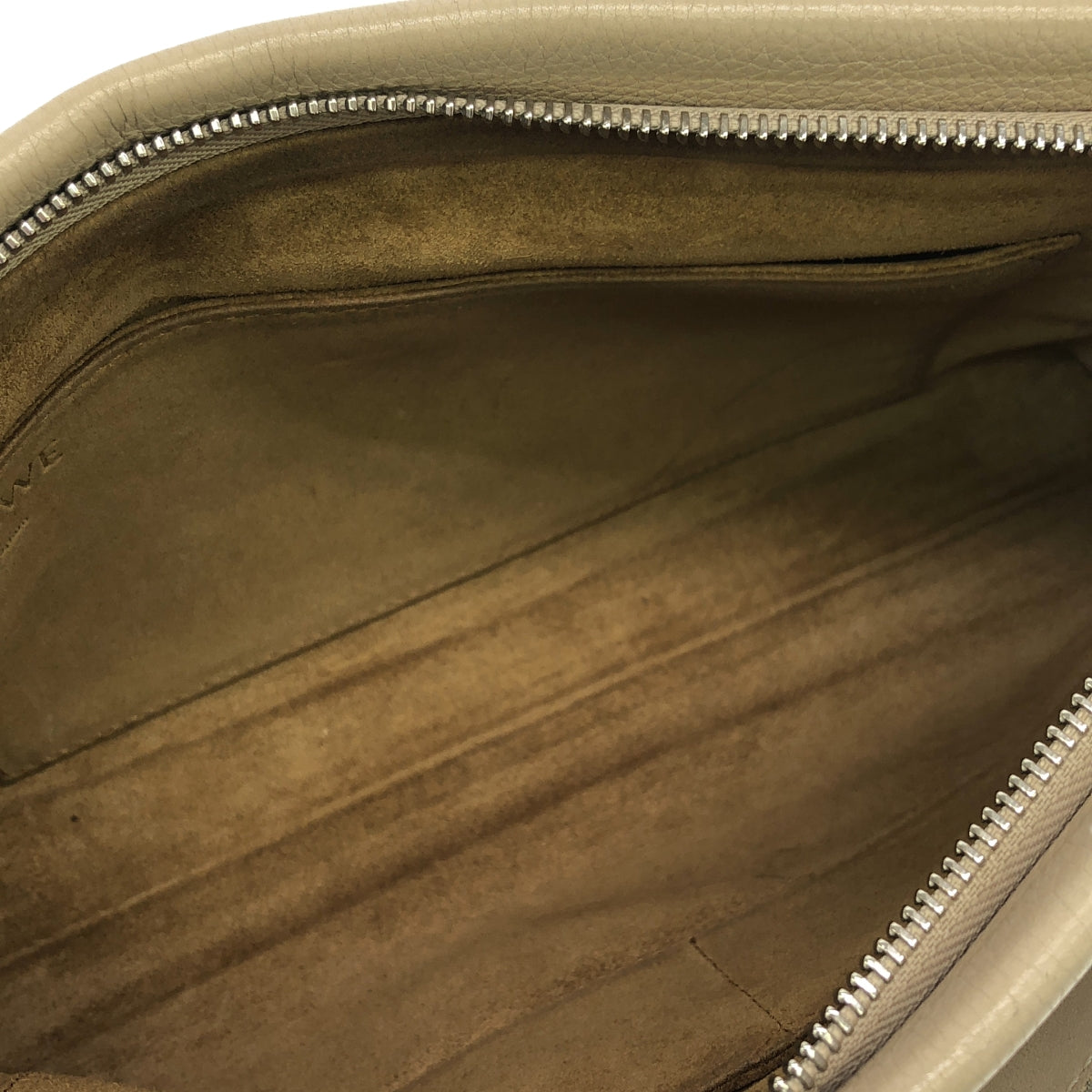 LOEWE / ロエベ | ミッシー スモール レザー ショルダーバッグ | グレージュ | レディース