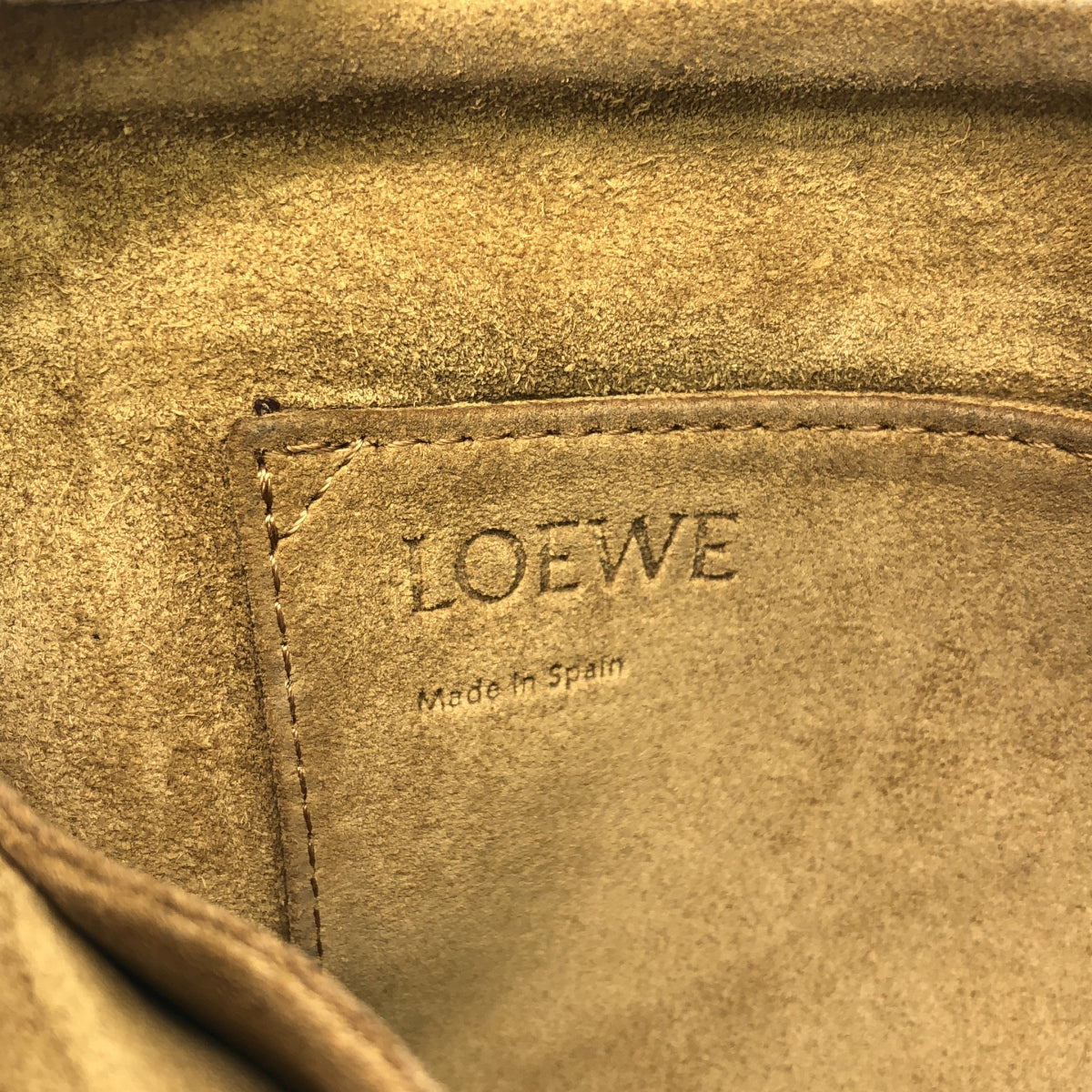 LOEWE / ロエベ | ミッシー スモール レザー ショルダーバッグ | グレージュ | レディース