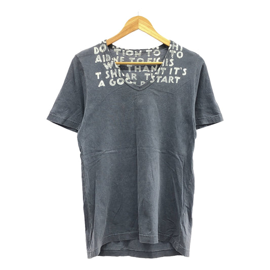 Maison Martin Margiela | V-neck AIDS T-shirt | S | Men's