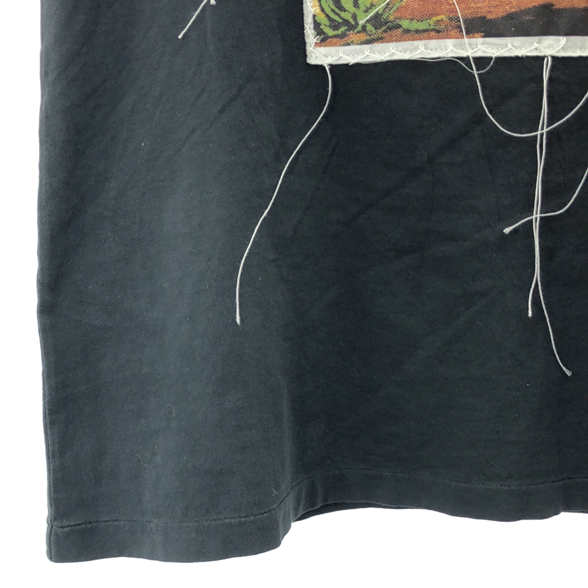 Maison Margiela / メゾンマルジェラ | 2024SS | カウボーイ パッチ スリーブレス オーバーシルエット Tシャツ カットソー | XS | メンズ