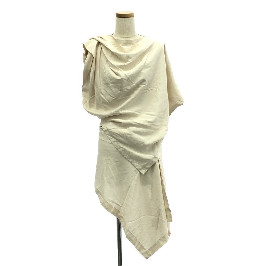 【新品】  ISSEY MIYAKE / イッセイミヤケ | ENCLOTHE SILK Shirt インクローズ シルク シャツ | 2 | Moon White | レディース