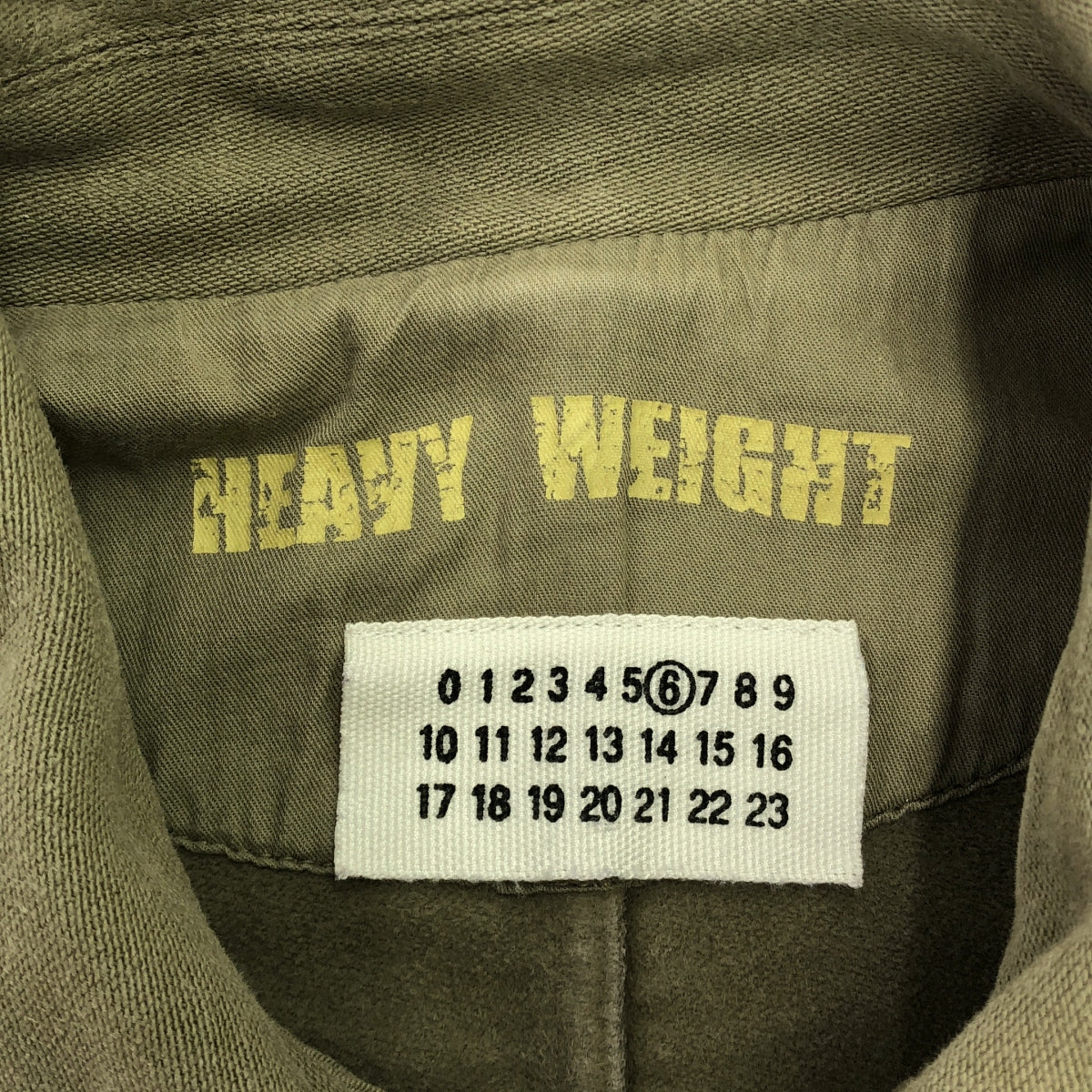 Martin Margiela / マルタンマルジェラ | 2003AW | heavy weight コットン カバーオールジャケット | 42 | カーキ | レディース