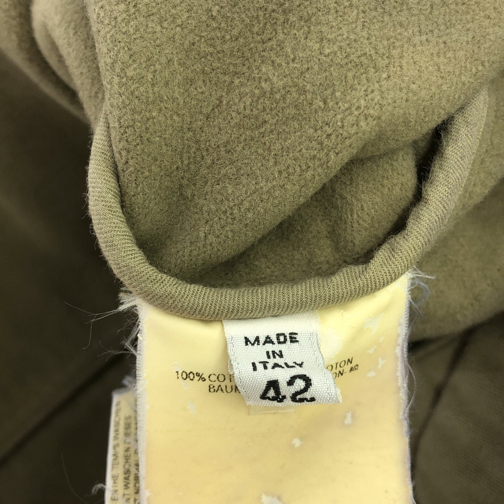 Martin Margiela / マルタンマルジェラ | 2003AW | heavy weight コットン カバーオールジャケット | 42 | カーキ | レディース