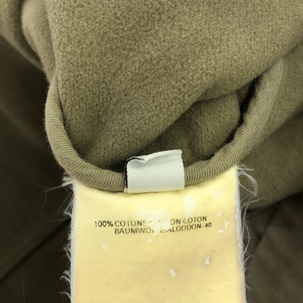 Martin Margiela / マルタンマルジェラ | 2003AW | heavy weight コットン カバーオールジャケット | 42 | カーキ | レディース