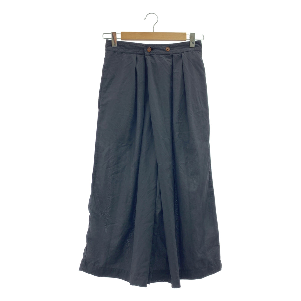 COMME des GARCONS COMME des GARCONS / 콤콤 | 2016SS | 특수 가공 2 택 백 개더 와이드 팬츠 |