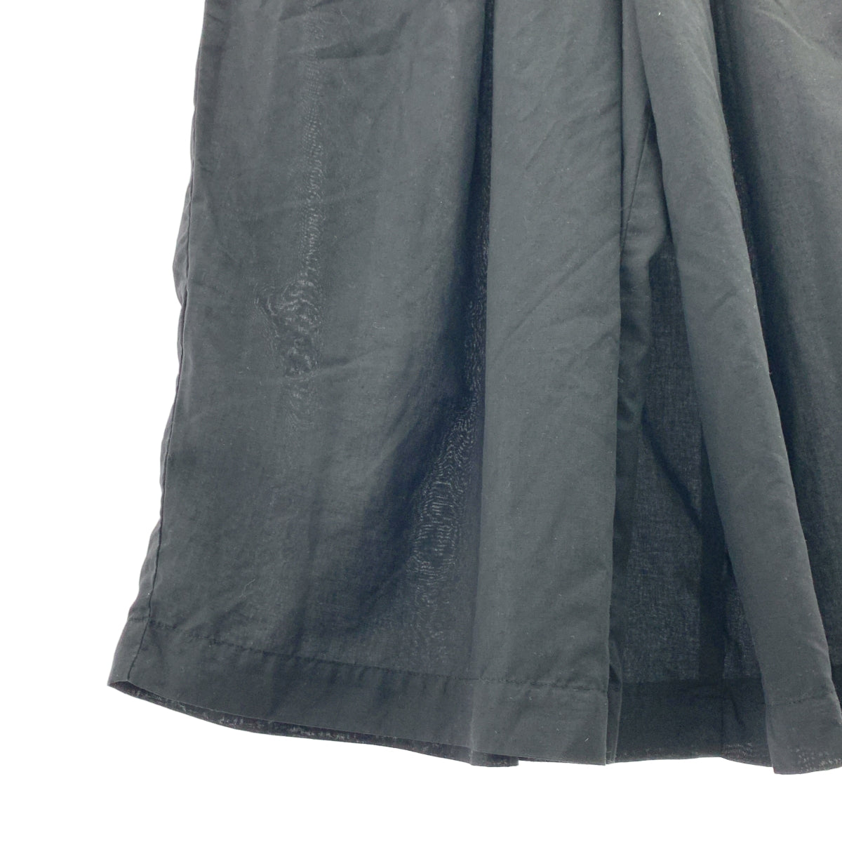 COMME des GARCONS | 2016 春夏系列 | 特別設計的雙褶後擺寬褲 | XS 碼 |