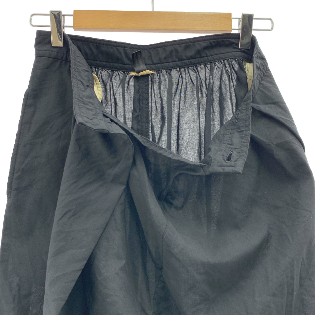 COMME des GARCONS COMME des GARCONS / 콤콤 | 2016SS | 특수 가공 2 택 백 개더 와이드 팬츠 |