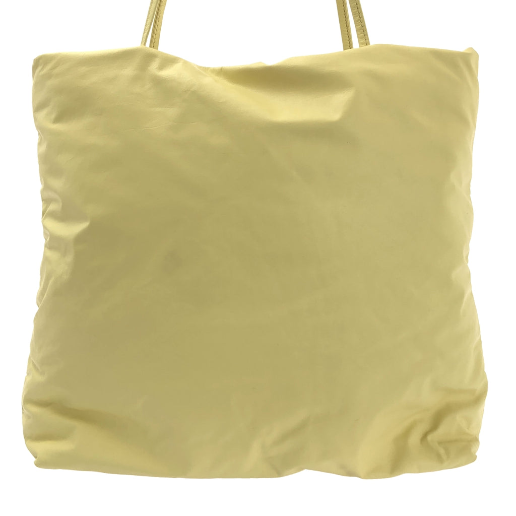 【成色極佳】THE ROW | PIM 皮革手提包 | 黃色 | 女士