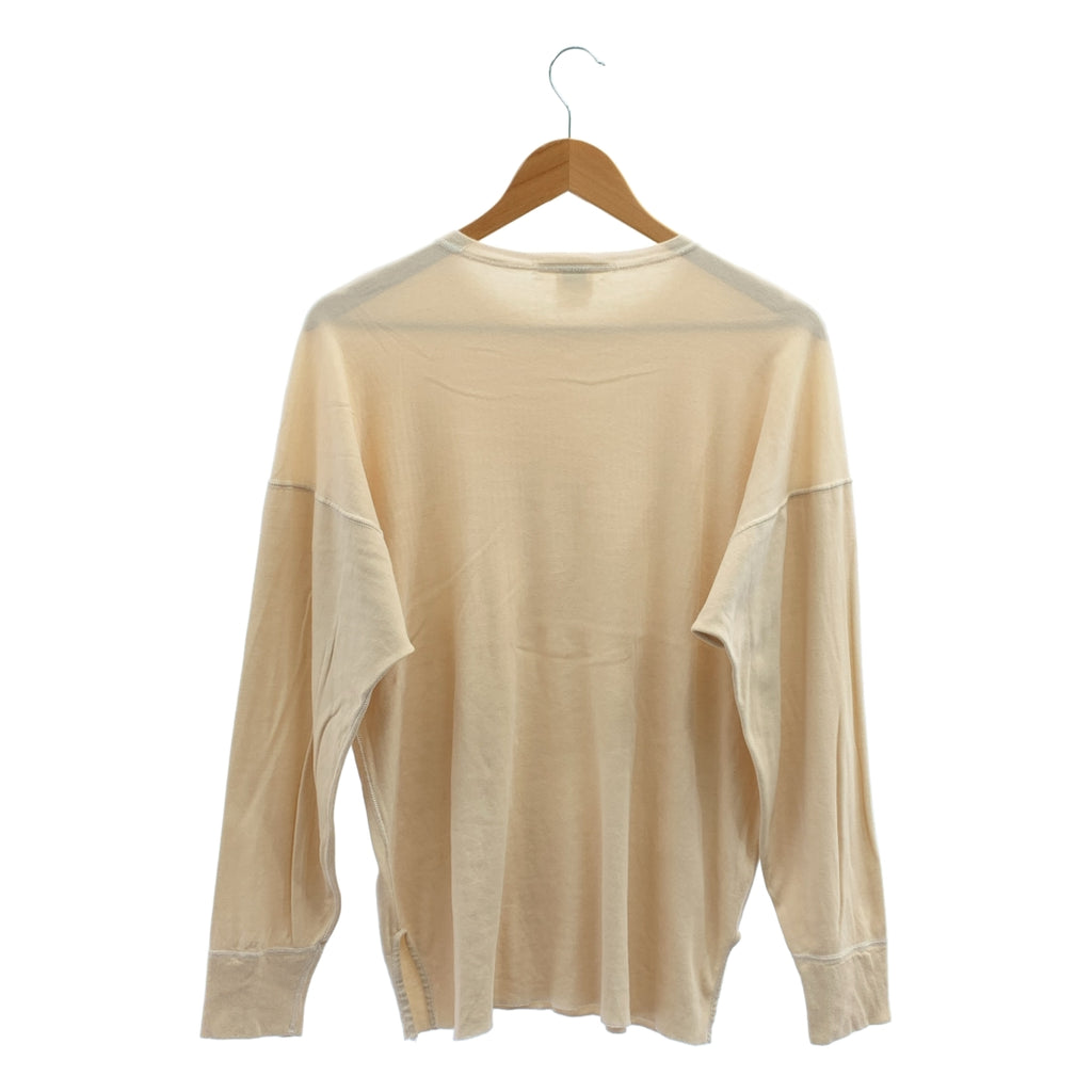 復古與現代兼具 | UNDER01 棉質圓領長袖上衣 |