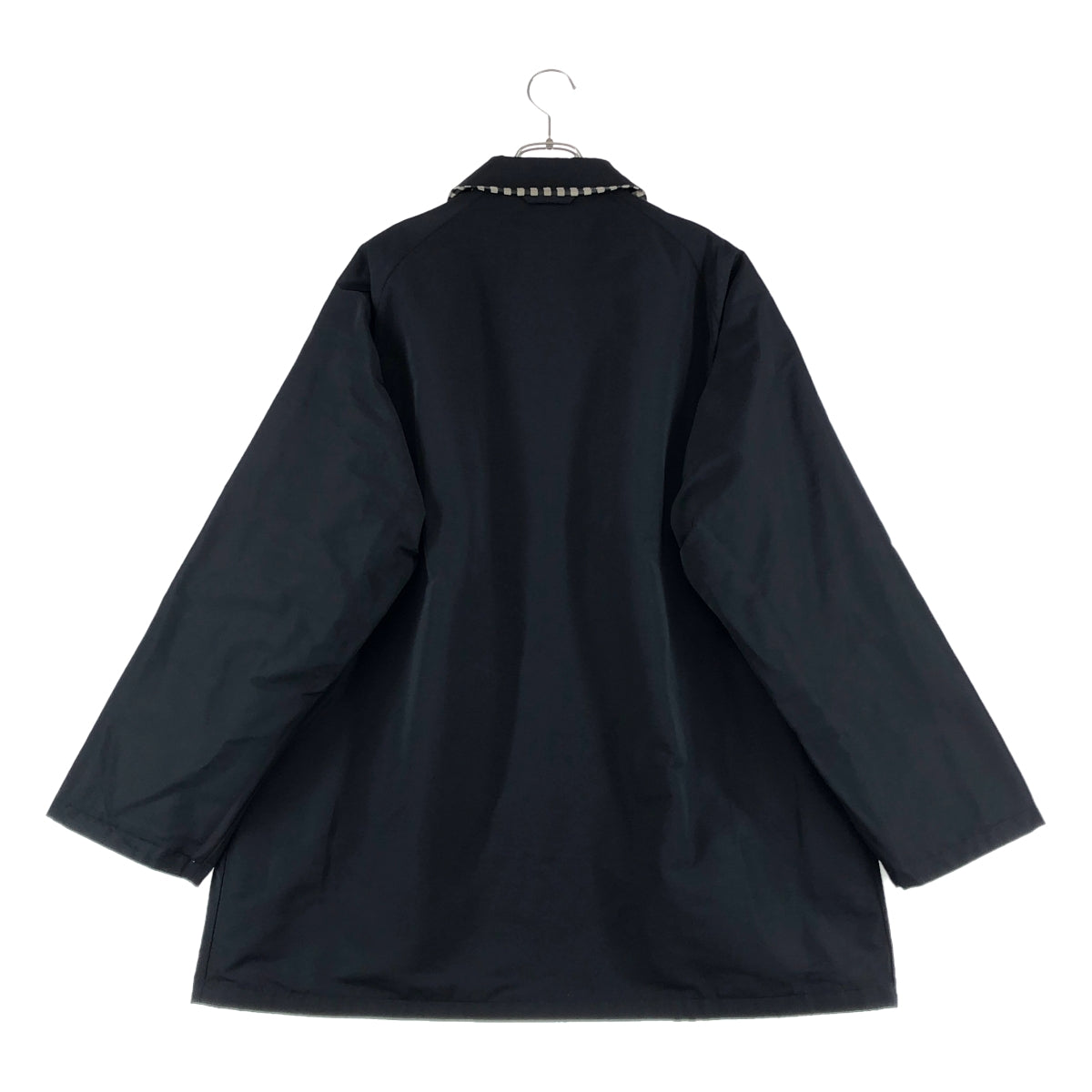 【미품】 HEUGN / 유겐 | Laurence 로렌스 코튼 실크 리버서블 스탠드 칼라 코트 | 3 | 남성