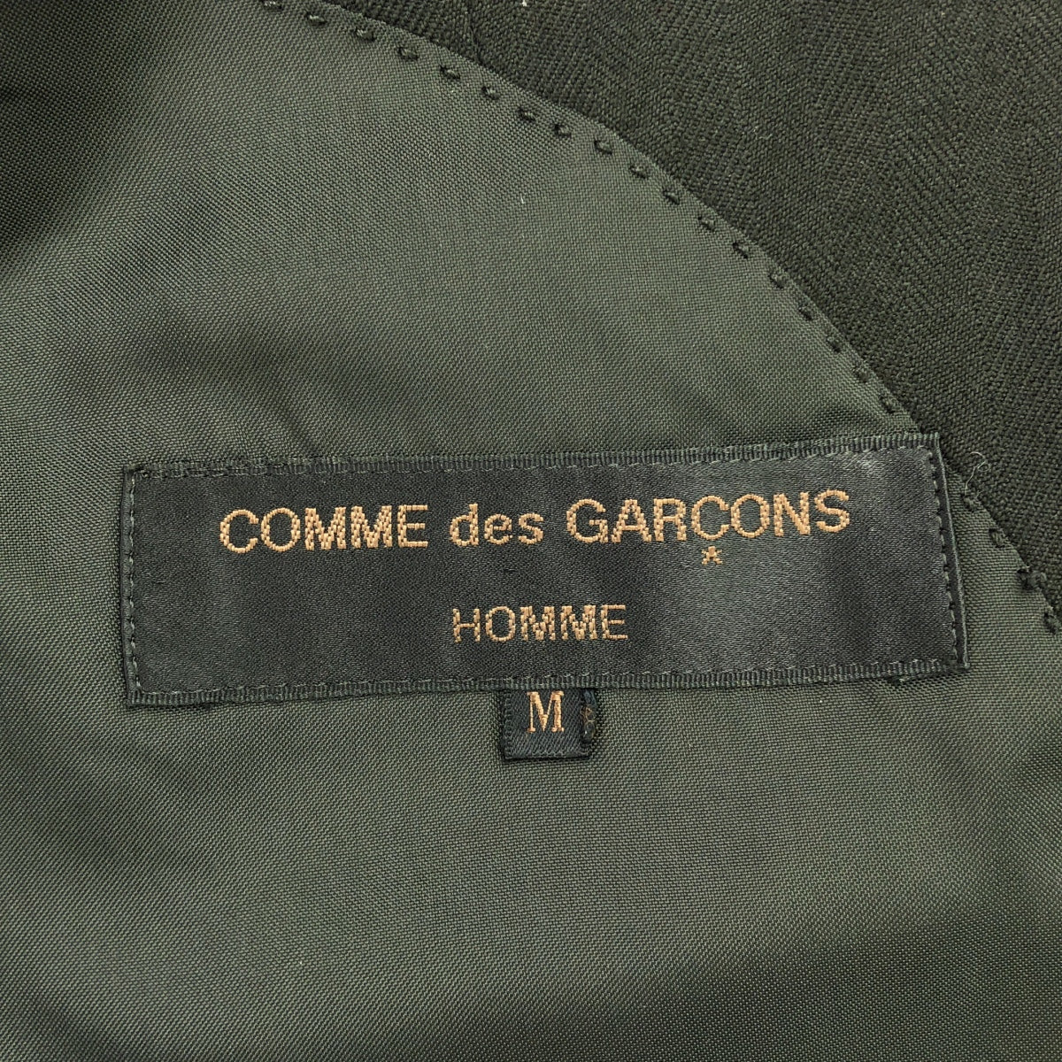 COMME des GARCONS HOMME / 컴데 갤슨 옴므 | 90s 셋업 테일러드 재킷 / 2 탁 팬츠 |