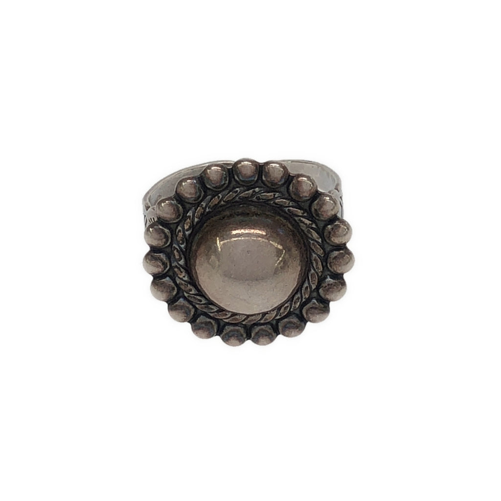 Indian Jewelry / インディアンジュエリー | コンチョ ボール シルバー リング | F | メンズ