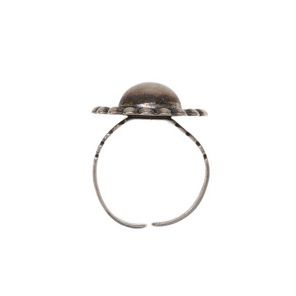 Indian Jewelry / インディアンジュエリー | コンチョ ボール シルバー リング | F | メンズ