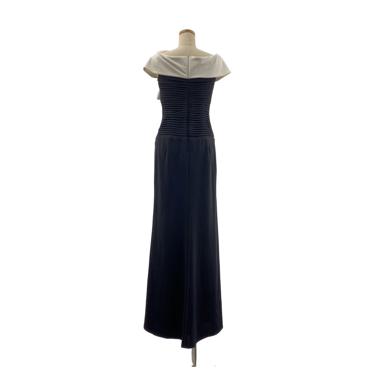 TADASHI SHOJI / 타다시 쇼지 | DARINA DRAPED BOW GOWN 리본 주름 드레이프 원피스 | XS |