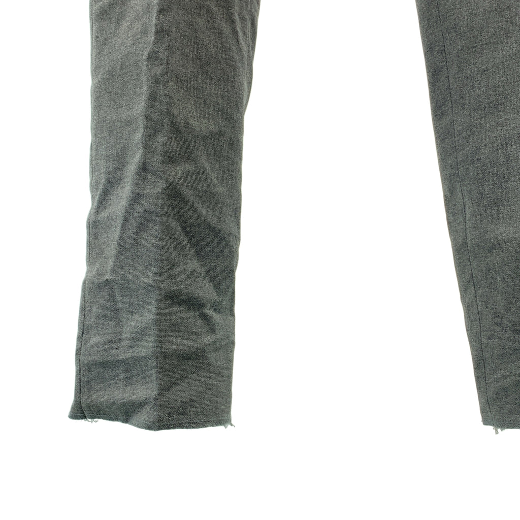 【成色極佳】NEAT 斜紋滌棉混紡錐形雙褶休閒褲 | 46碼 | 灰色 | 男士