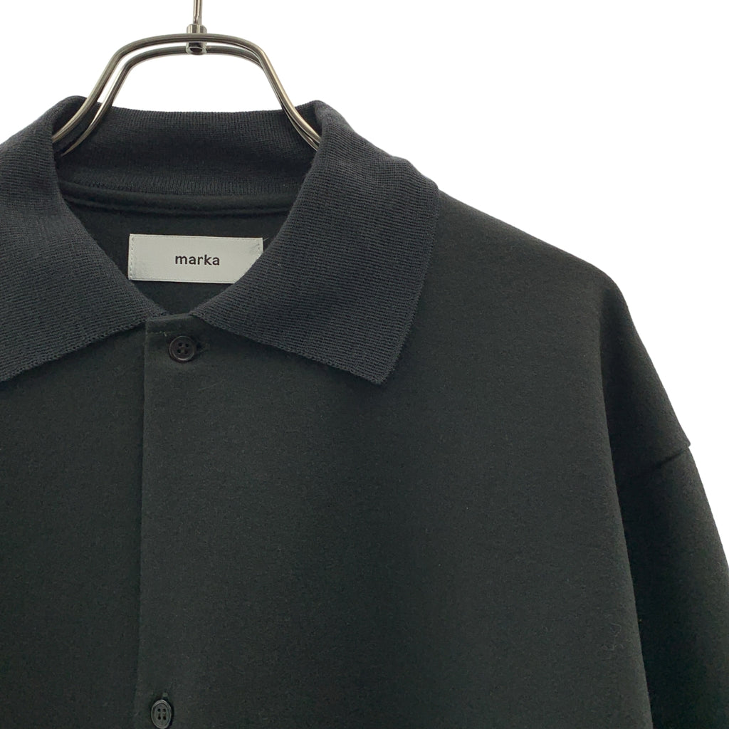 marka / 마카 | 2025AW | SUPER 140s 울 천축 / 셔츠 가디건 | 2 | 남성