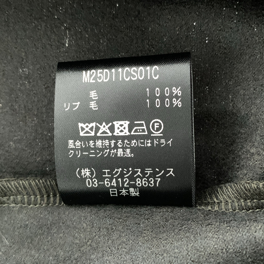 marka / 마카 | 2025AW | SUPER 140s 울 천축 / 셔츠 가디건 | 2 | 남성