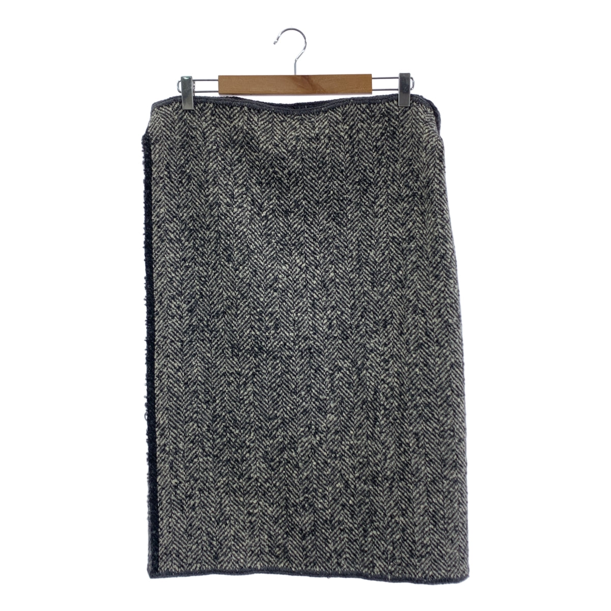 丹妮拉格雷吉斯 |羊毛人字形花呢圍裹式半身裙| SHOPBOP F |