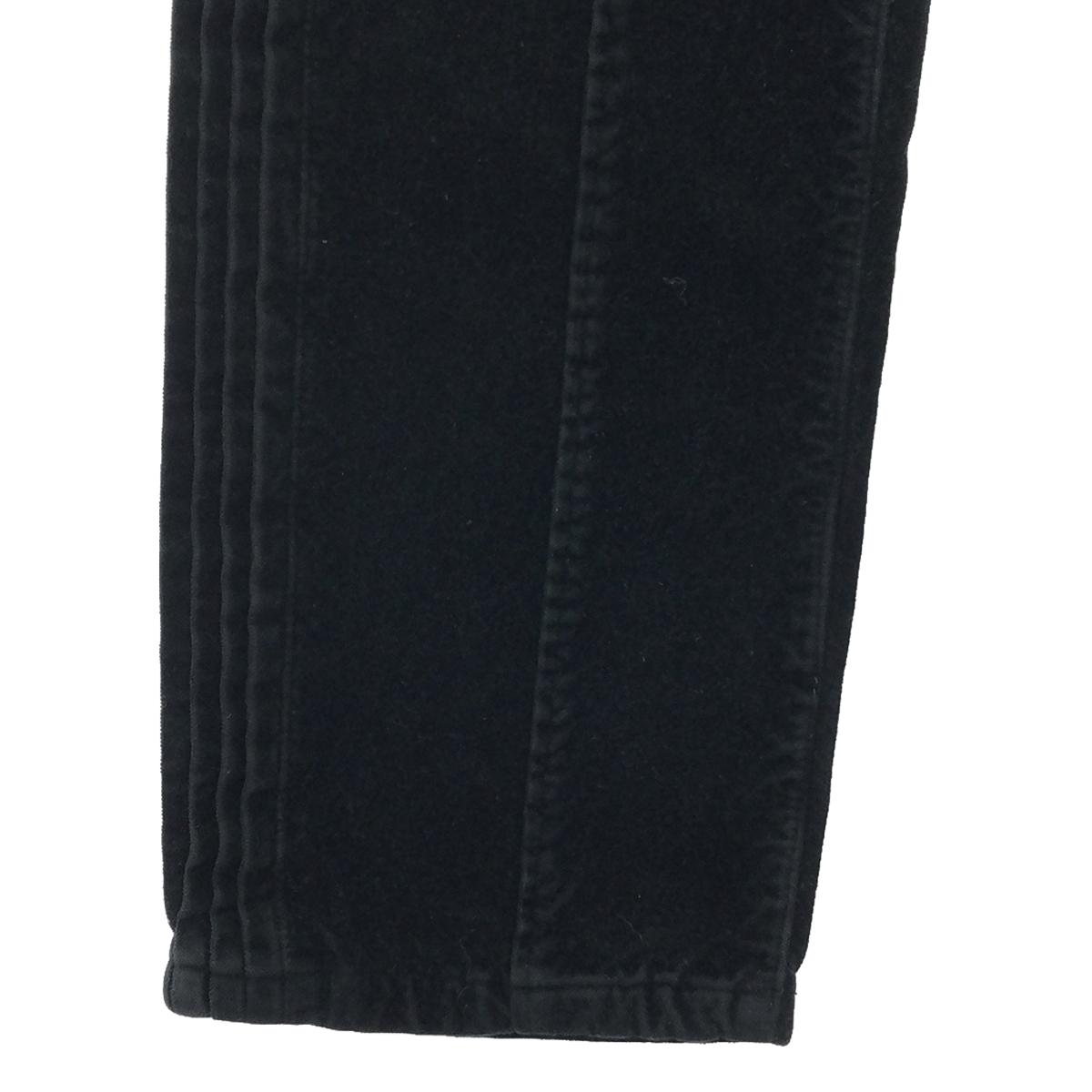 CABANE de ZUCCa | Inside-out Sideline Velour Pants | S | Black | Men's